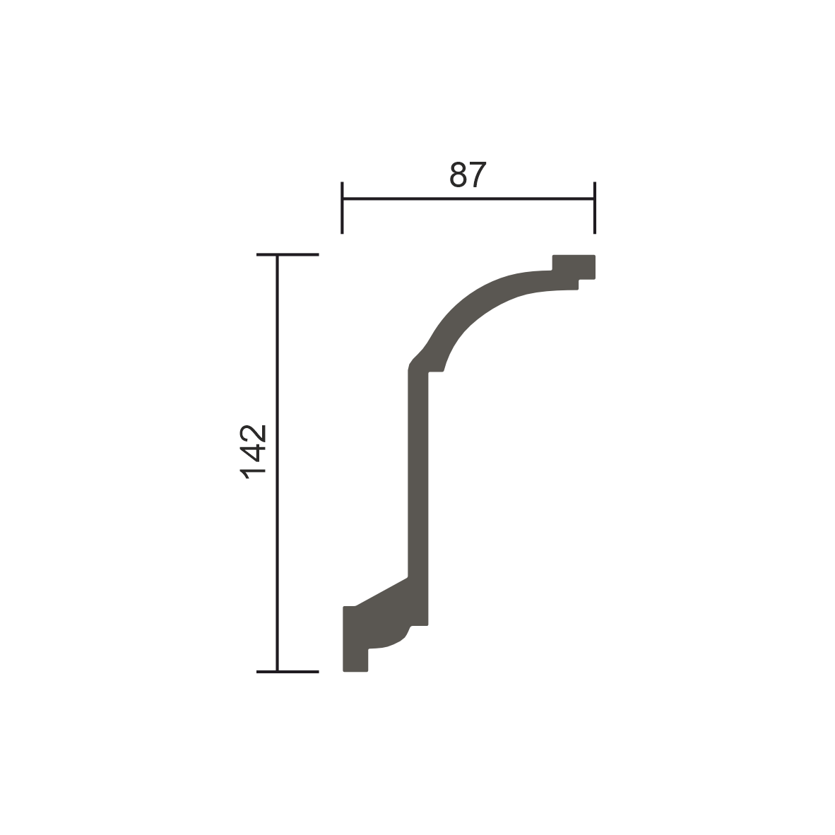 Карниз EViRO Модель 1.50.166