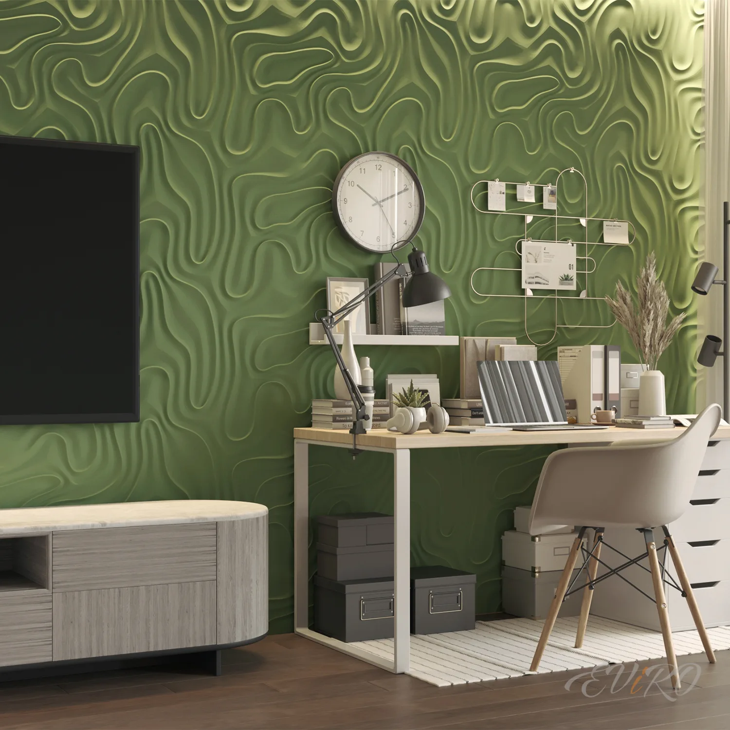 Гипсовая 3D панель EViRO Foggy