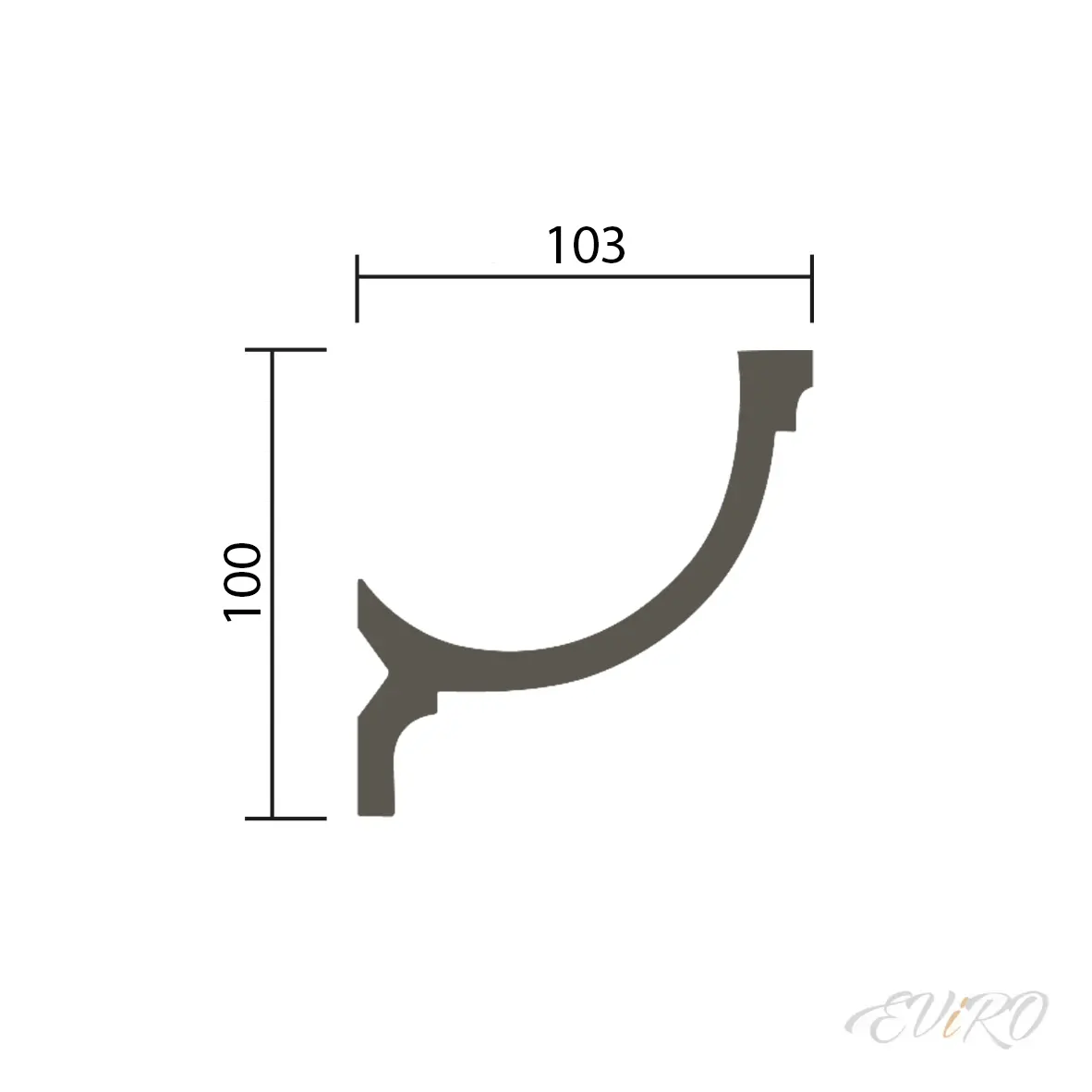 Карниз EViRO Модель 1.50.261