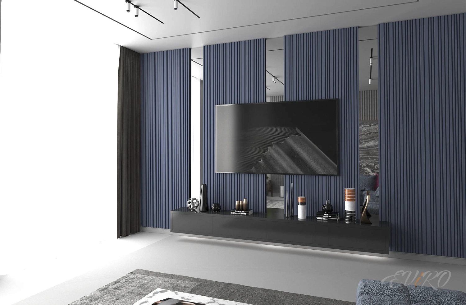 Стеновые 3 д панели купить Barcode + LED