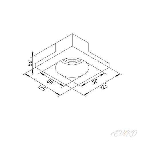 Потолочный светильник EViRO ВПС 7