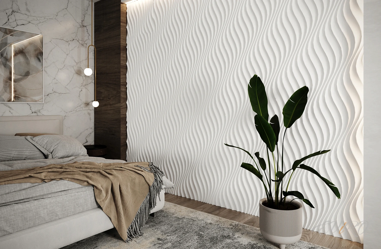 Подсветка, направленная на рельеф EViRO