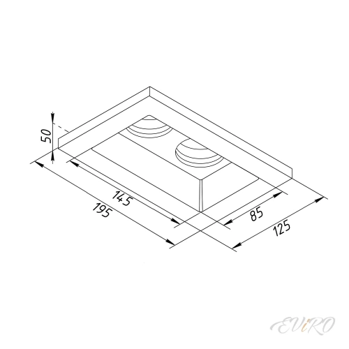 Потолочный светильник EViRO ВПС 6